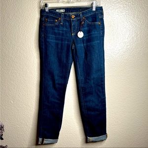 AG ADRIANO GOLDSCHMIED | the Stilt Cigarette Jean Women’s Size 25R NWOT